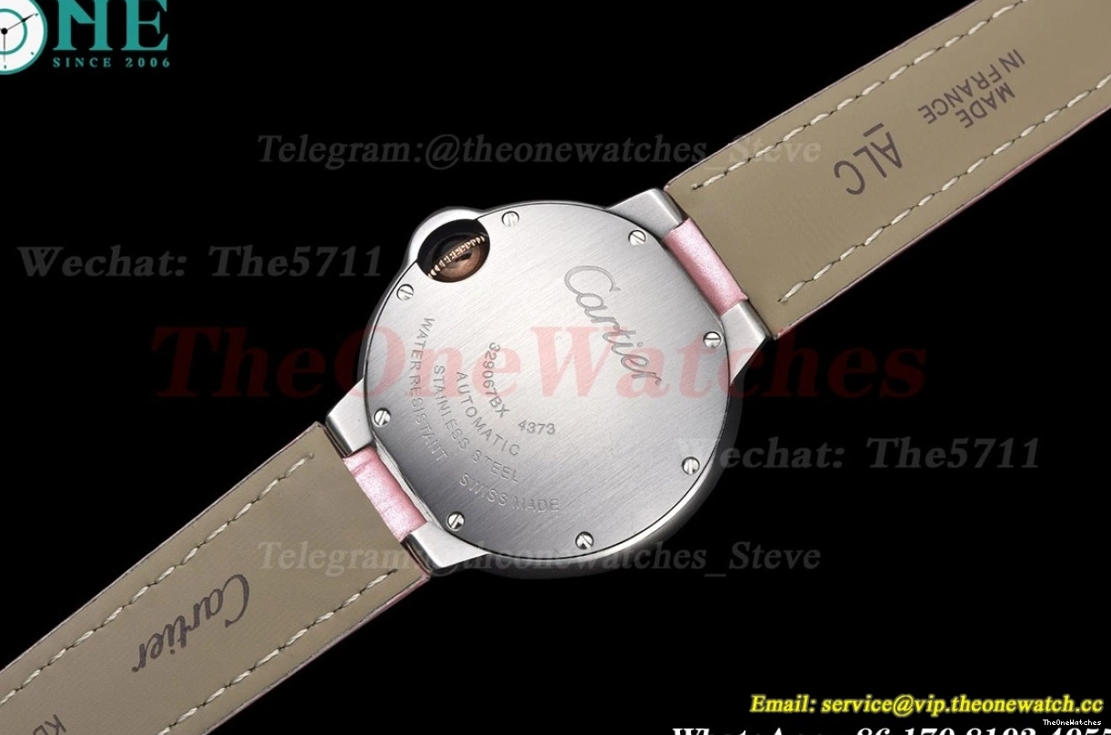 Ballon Dial De Bleu Pink 33mm SS LE Cartier GDF NH05 0215